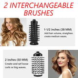 Enhanced Product Title: **Automatic Rotating Hair Styling Brush with Ionic Technology - 2-in-1 Hot Air Brush for Effortless Blowouts and Curls**