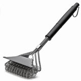 Rust Resistant Stainless Steel Bristle Free BBQ Grill Brush Cleaner | Kalsten