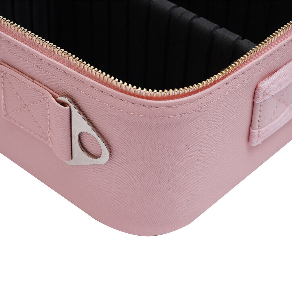 Travel Makeup Case with LED Light & Mirror Portable Kalsten