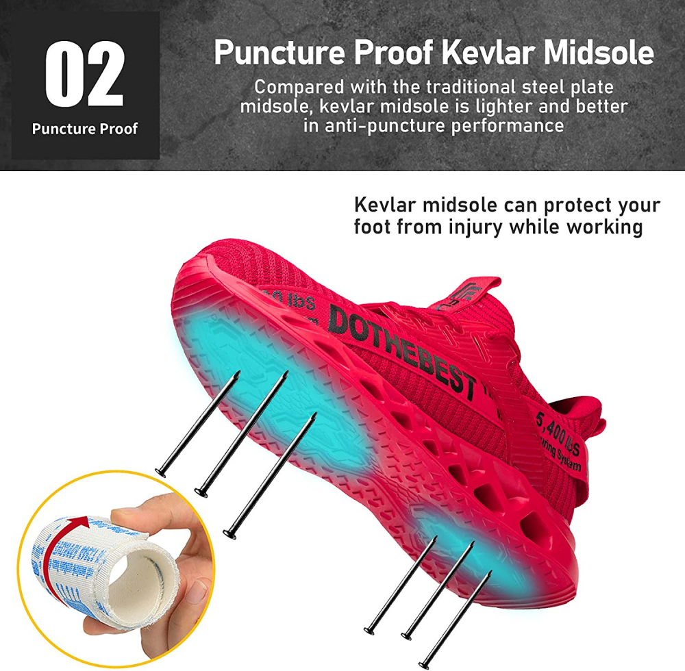 ProGuard Ultra-Light Breathable Safety Shoes