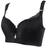 Plus-Size Lace Minimizer Bra - Full-Cup Coverage for Ultimate Comfort & Support