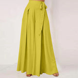 Plus-Size Wide-Leg Work Pants for Women - Stylish Fall Edition - Comfortable & Versatile Office Wear