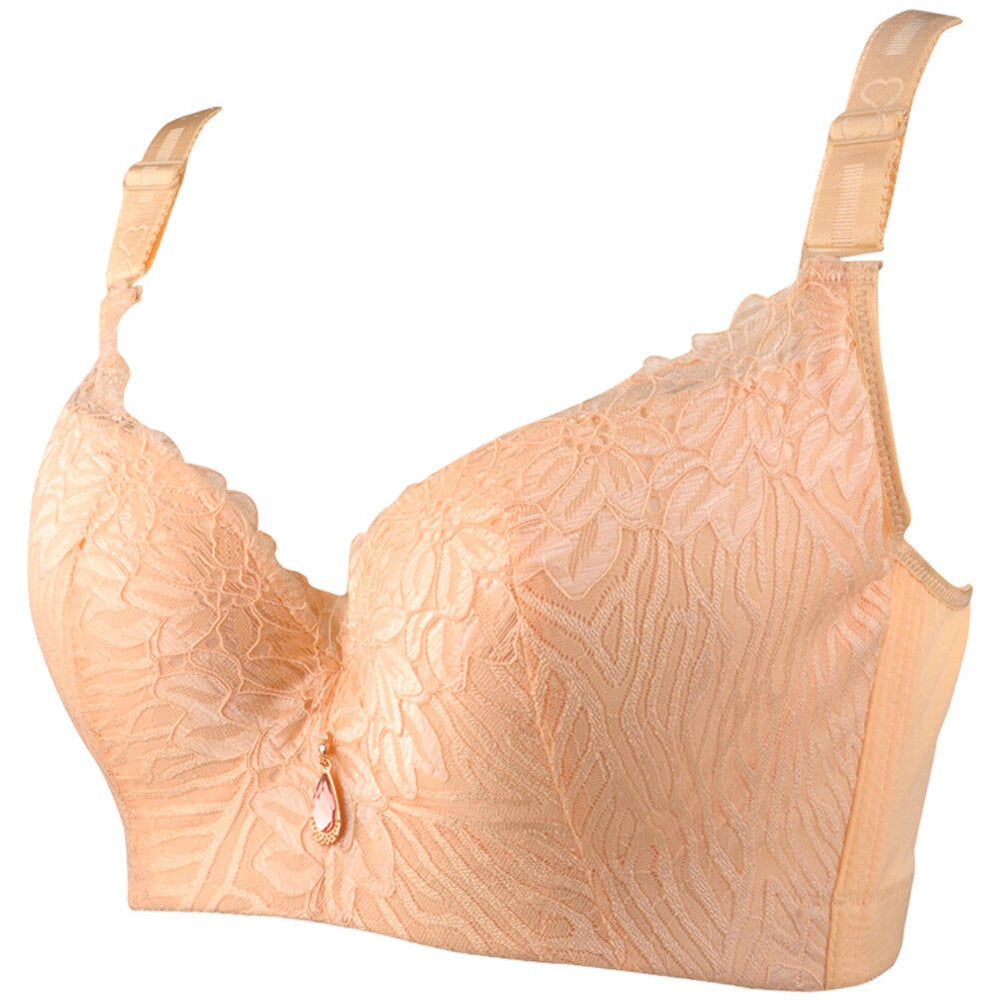 Plus-Size Lace Minimizer Bra - Full-Cup Coverage for Ultimate Comfort & Support