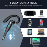 Bluetooth Headset – Noise Cancelling, Bluetooth 5.1 & 25-Hour Battery