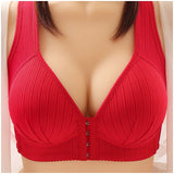 Enhanced Product Title: "Plus-Size Front-Closure Push-Up Bra for Ultimate Comfort and Support - Adjustable Straps, Soft Fabric, Perfect Fit" 

This title includes relevant keywords while highlighting key features that may attract potential buyers.