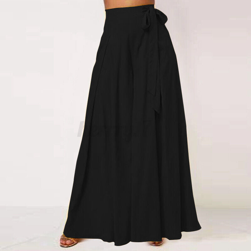 Plus-Size Wide-Leg Work Pants for Women - Stylish Fall Edition - Comfortable & Versatile Office Wear