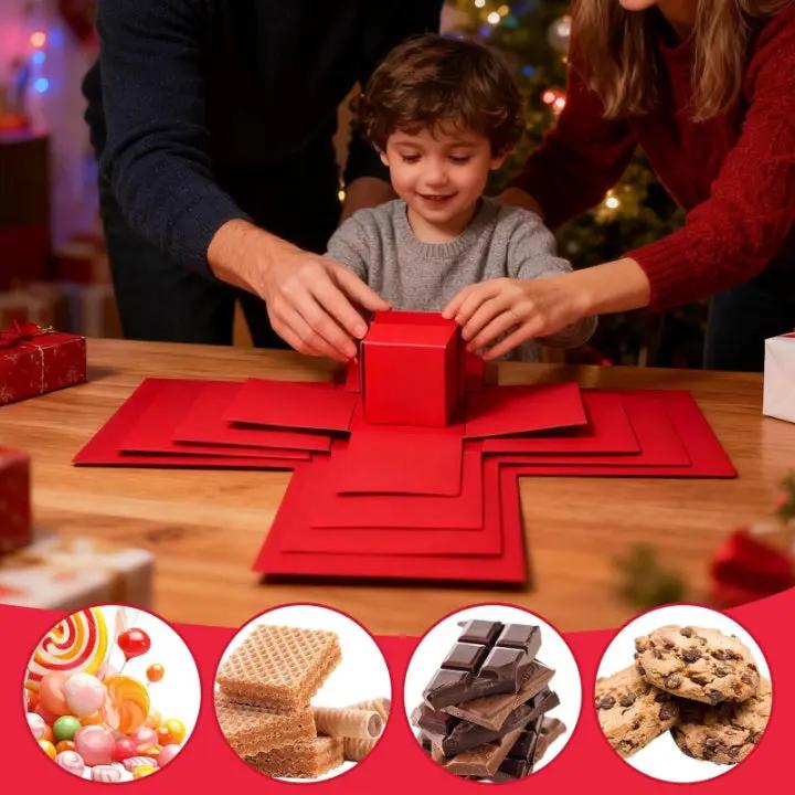DIY Surprise Gift Box – 5 Layers, Premium Cardboard, 55×24 cm for Self-Filling