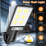 Solar LED Street Light – Motion Sensor, 6000K Cool White & IP65 Waterproof