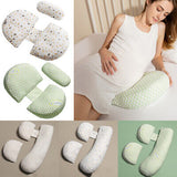 H-Shape Pregnancy Pillow – 120×60cm, Breathable Hypoallergenic & Convertible Nursing Support
