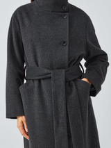 Women's belted coat, view 2