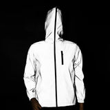 LumiSafe High-Reflective Waterproof Unisex Rain Jacket