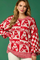 Women's ribbed sweater, view 3