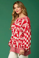 Women's ribbed sweater, view 6