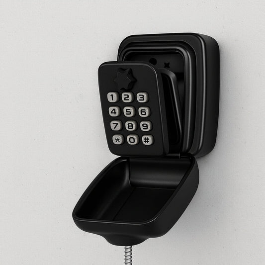 Key Lock Box – Wall-Mounted, Outdoor Waterproof & Combination Lock
