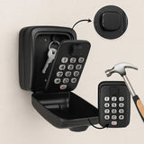 Key Lock Box Wall Mounted Outdoor Waterproof Combination Safe