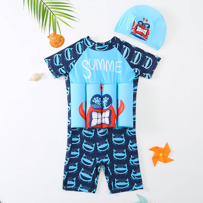 Kids Swim Vest – Buoyant Design, Full Range of Motion & Polyester-Spandex Blend