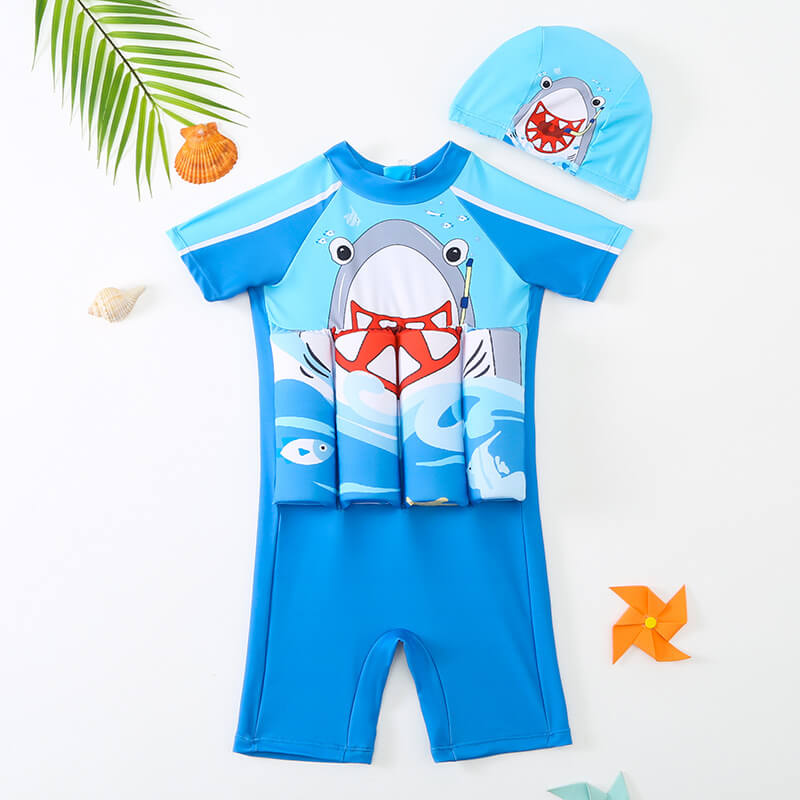 Kids Swim Vest – Buoyant Design, Full Range of Motion & Polyester-Spandex Blend