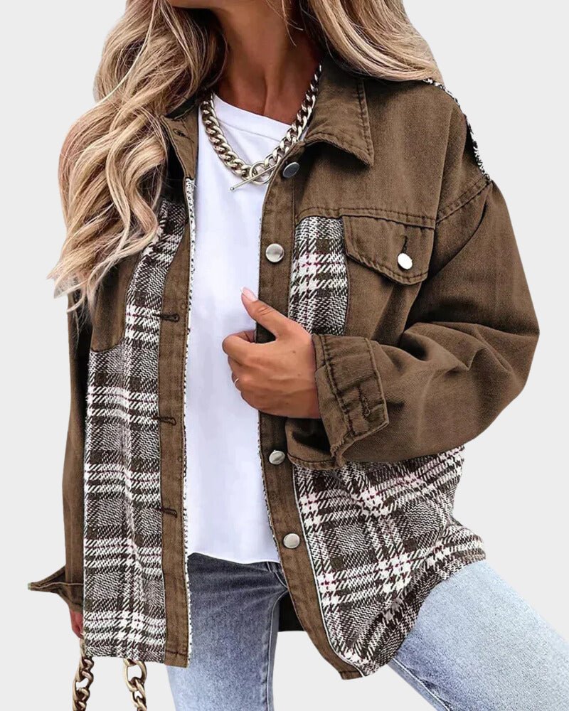 Enhanced Product Title: "Isolina Women's Denim Jacket - Stylish & Versatile Jeans Jacket for Casual Wear" 

This title includes relevant keywords and highlights key features to improve visibility and appeal in Google Shopping searches.