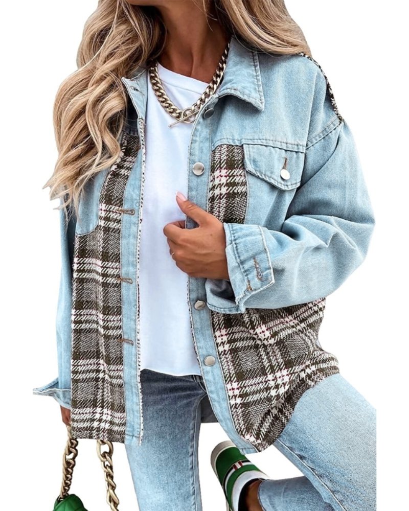 Enhanced Product Title: "Isolina Women's Denim Jacket - Stylish & Versatile Jeans Jacket for Casual Wear" 

This title includes relevant keywords and highlights key features to improve visibility and appeal in Google Shopping searches.