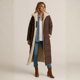 Women's longline coat, view 1