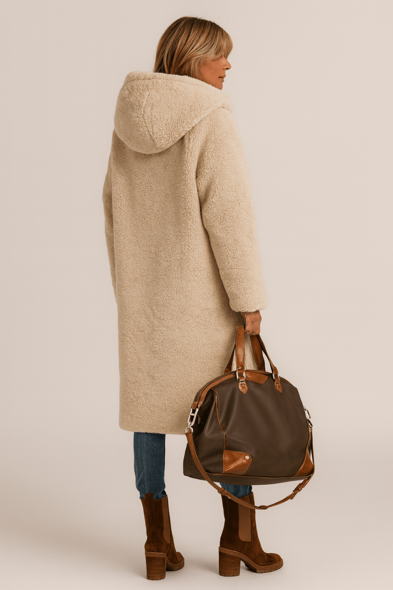 Women's longline coat, view 2