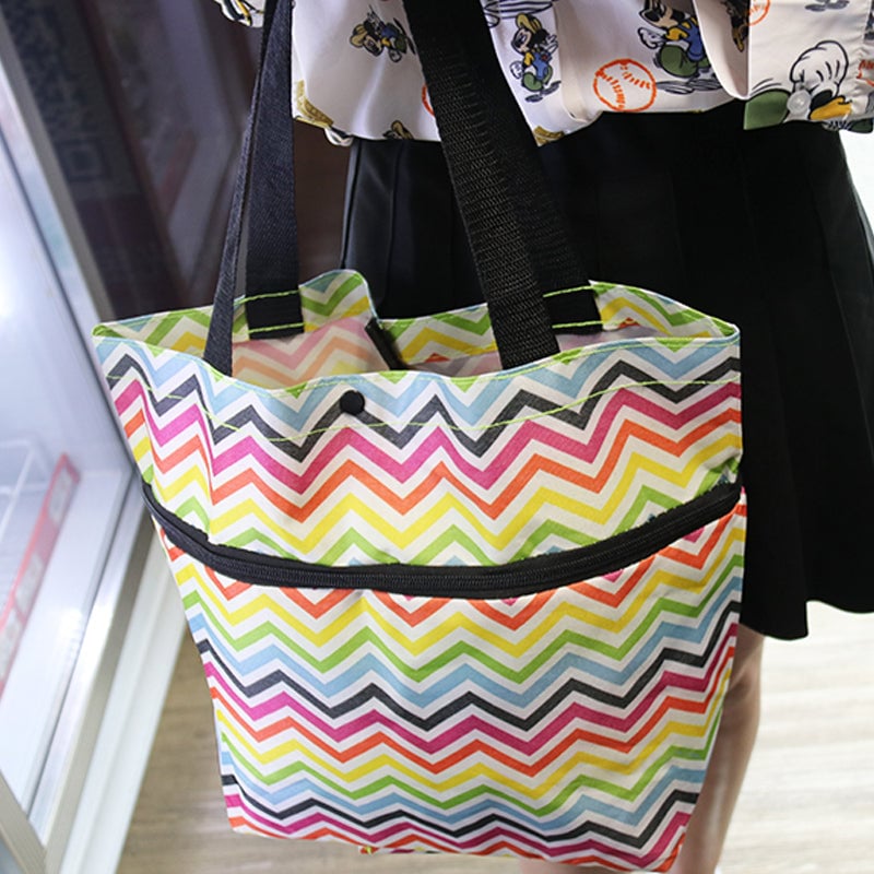 Rolling Shopping Bag – Waterproof Oxford, Expandable & 5kg Capacity