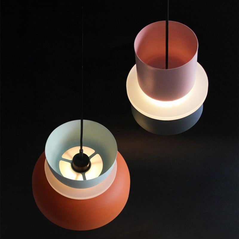 Macaron LED Pendelleuchte – Höhenverstellbare Skandinavische Designlampe für Modernes Wohnen