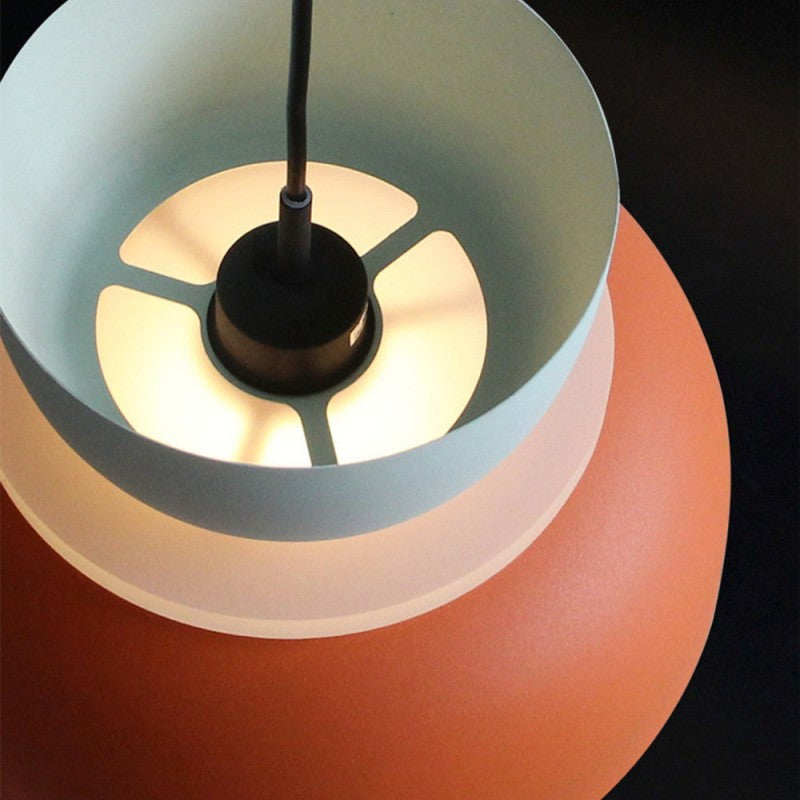 Macaron LED Pendelleuchte – Höhenverstellbare Skandinavische Designlampe für Modernes Wohnen