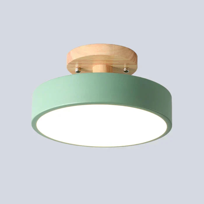 Optimized Product Title: **NordWood Scandinavian LED Ceiling Lamp - Modern Minimalist Design, Energy-Efficient Lighting for Home Decor**