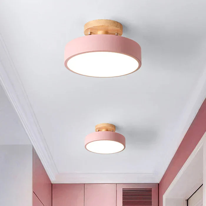 Optimized Product Title: **NordWood Scandinavian LED Ceiling Lamp - Modern Minimalist Design, Energy-Efficient Lighting for Home Decor**