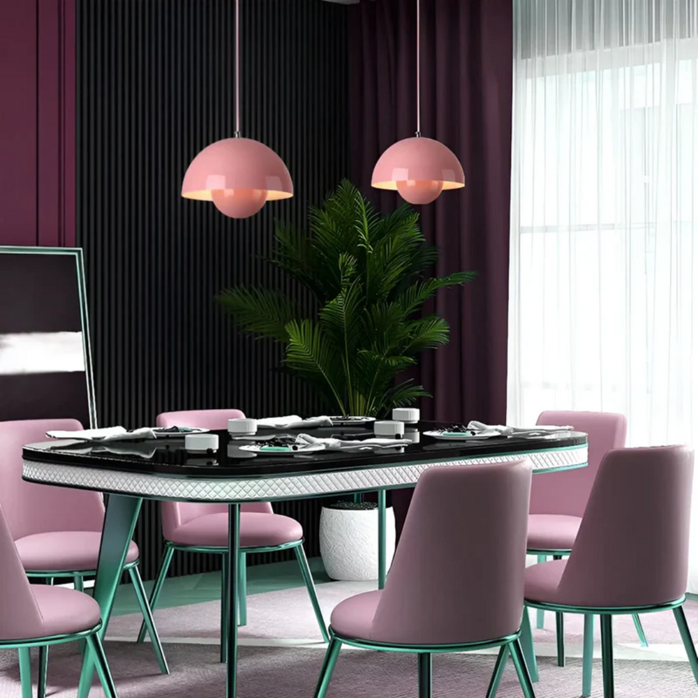 NordicBlossom Scandinavian LED Pendant Lamp - Modern Nordic Design for Home Lighting