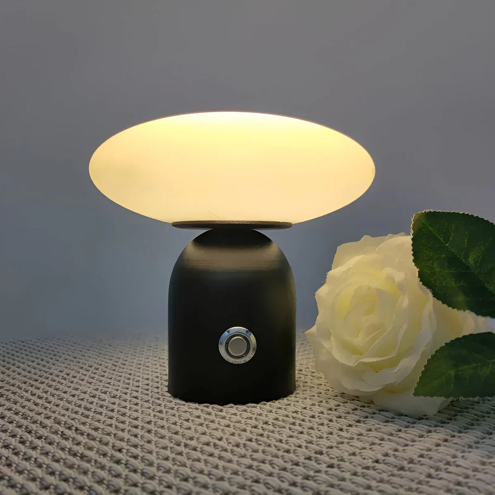 NordicGlow Scandinavian Luxury Mushroom Lamp with Smart Touch Technology - Elegant LED Lighting for Modern Homes