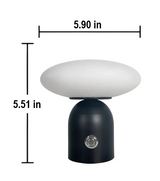 NordicGlow Scandinavian Luxury Mushroom Lamp with Smart Touch Technology - Elegant LED Lighting for Modern Homes