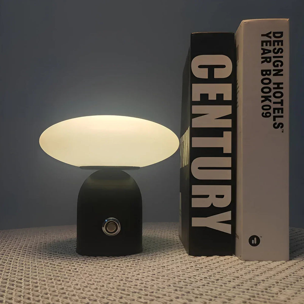 NordicGlow Scandinavian Luxury Mushroom Lamp with Smart Touch Technology - Elegant LED Lighting for Modern Homes