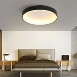 NordicGlow Scandinavian Round LED Ceiling Lamp - Modern Minimalist Lighting for Home Decor
