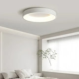 NordicGlow Scandinavian Round LED Ceiling Lamp - Modern Minimalist Lighting for Home Decor