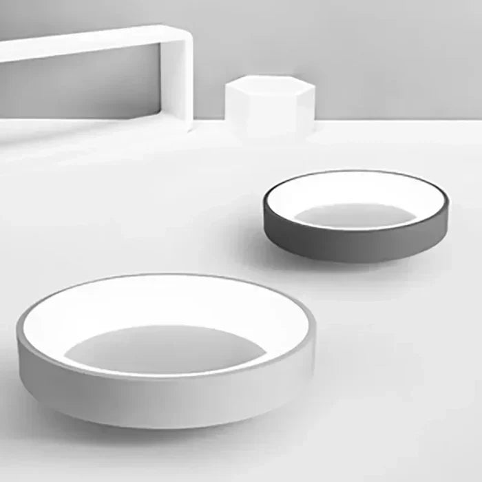 NordicGlow Scandinavian Round LED Ceiling Lamp - Modern Minimalist Lighting for Home Decor