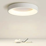 NordicGlow Scandinavian Round LED Ceiling Lamp - Modern Minimalist Lighting for Home Decor