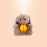 Breathing Stuffed Animal Relaxation Kids Adults Plush Bunny