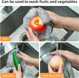 Enhanced Product Title: **ScrubMaster Steel Wire Dish Cloth - Reusable, Multifunctional Cleaning Tool for Effortless Scrubbing & Stain Removal**