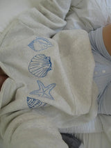 Unisex Seaside Graphic Hoodie - Stylish Coastal-Inspired Sweatshirt for All Seasons