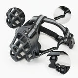 SecureFit Adjustable Dog Muzzle - Comfortable & Safe Design for Training, Vet Visits, and Grooming