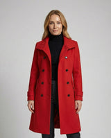 Women's belted trench coat, view 2