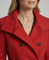 Women's belted trench coat, view 5