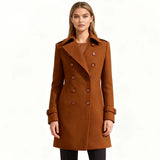 Women's fit-and-flare trench coat, view 4