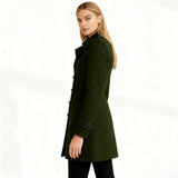 Women's fit-and-flare trench coat, view 6