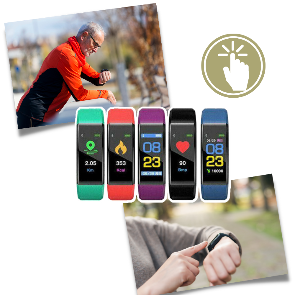 Kalsten | Senior Smartwatch | Heart rate & Blood pressure always in sight