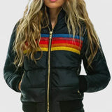Women's padded coat, view 1