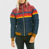 Women's padded coat, view 2