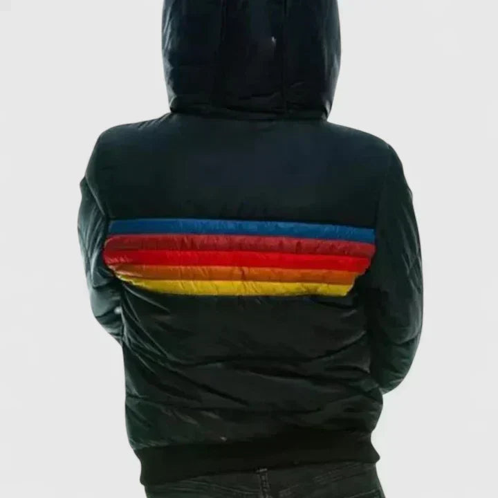 Women's padded coat, view 3